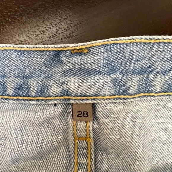 LF Beatrice Zip Front Denim Skirt - Picture 3 of 3